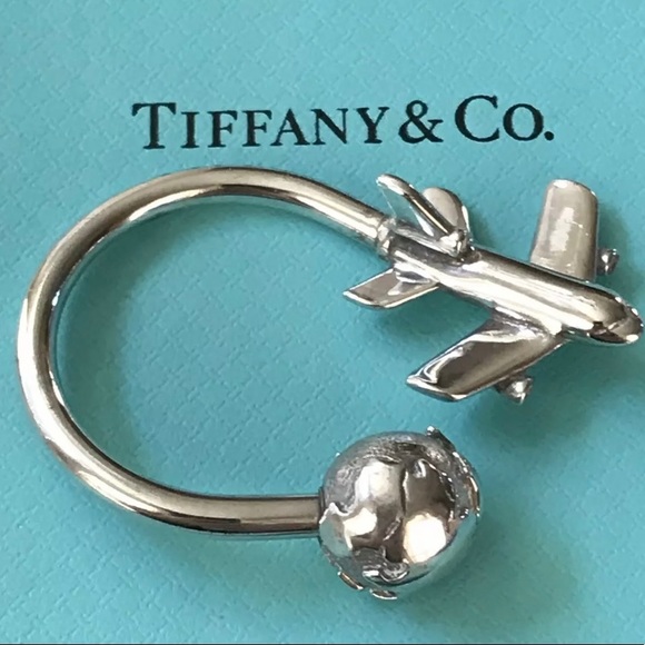 Globe Keychain Keyring 